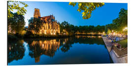 Alubild Johanneskirche am Feuersee in Stuttgart