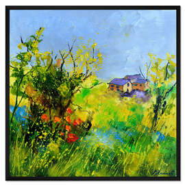 Gerahmter Kunstdruck Ein paar Mohnblumen