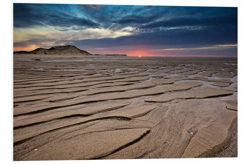 Foam board print Hornum Beach