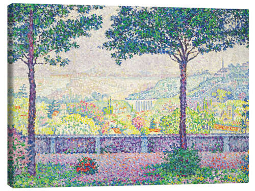 Leinwandbild La Terrasse de L'Etang, Meudon