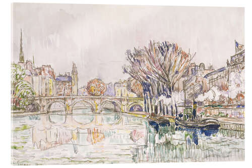 Acrylglasbild Pont Neuf, Paris