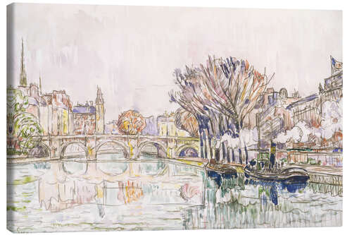 Tableau sur toile Le Pont-Neuf, Paris