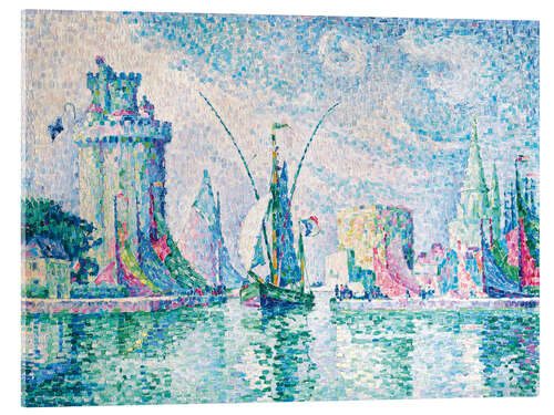 Acrylic print The green tower, La Rochelle