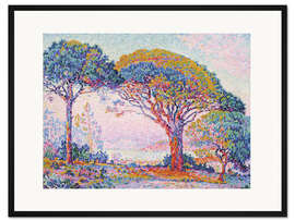 Gerahmter Kunstdruck La Baie (Saint-Tropez)