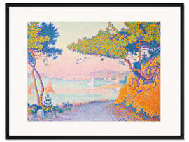 Gerahmter Kunstdruck Golf Juan