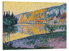 Magnettafel Les Andelys, Sonnenuntergang