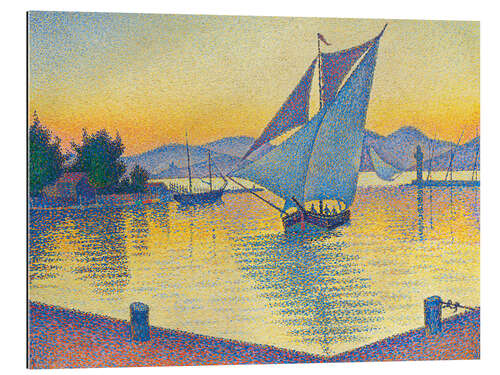 Galleriprint Harbor in the sunset