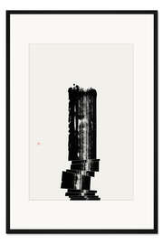 Gerahmter Kunstdruck Balance verschieben