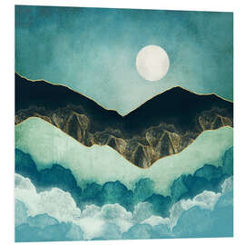 Foam board print Moon Mist