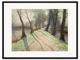 Gerahmter Kunstdruck Der erste Reif