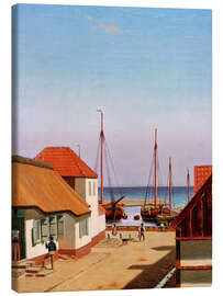 Leinwandbild Hafen von Dragør