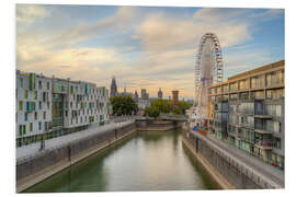 Hartschaumbild Riesenrad in Köln