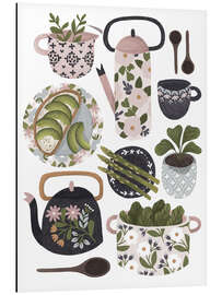 Magnettafel Küchengrün