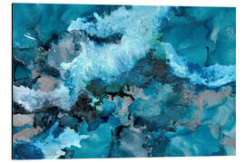 Magnettafel Arktisches Blau