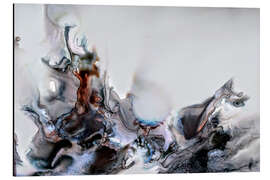 Magnettafel Black Flames