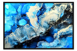 Gerahmter Kunstdruck Icy Water