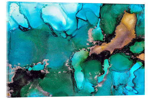 Acrylglasbild Turquoise Dream