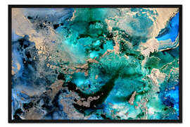 Gerahmter Kunstdruck Ocean in A Minor