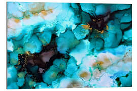 Magnettafel Turquoise Borealis