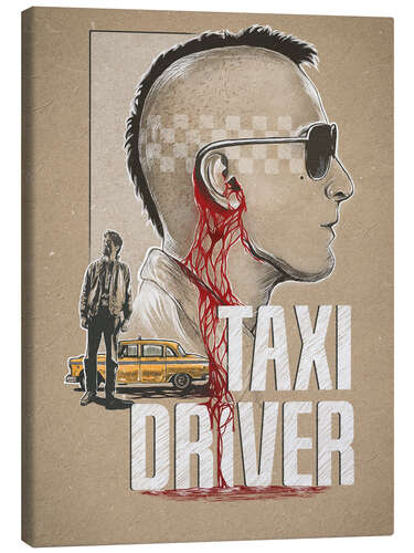 Canvas print Taxi Driver