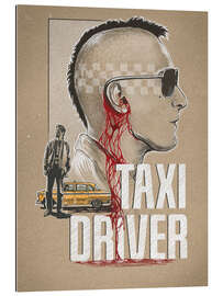 Cuadro de plexi-alu Taxi Driver