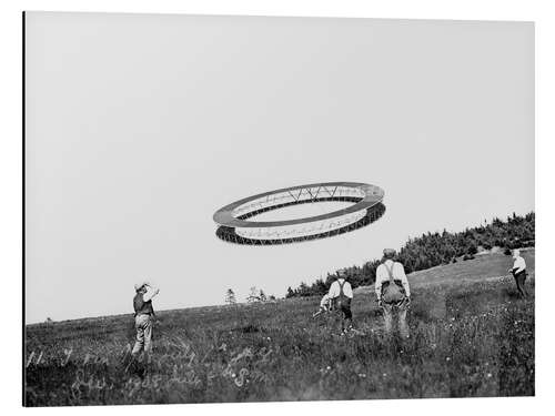 Aluminiumsbilde Alexander Graham Bell's kite