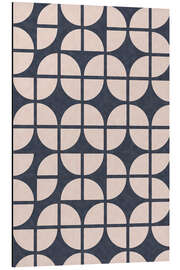 Magnettafel Retro Mosaik