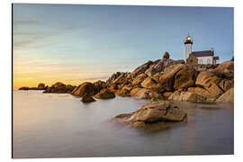 Aluminium print Lighthouse in Brittany