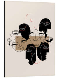 Magnettafel Be on the watch