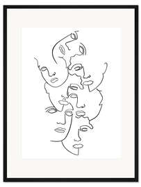 Gerahmter Kunstdruck Belonging