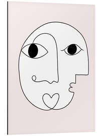 Magnettafel Never hide the real you