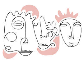 Magnettafel Another heart