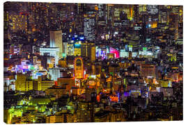 Canvastavla Osaka at night II