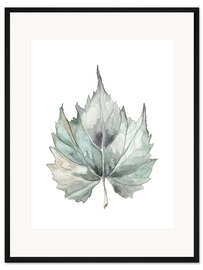 Gerahmter Kunstdruck Ahornblatt