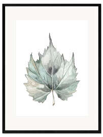 Ingelijste kunstdruk Maple leaf