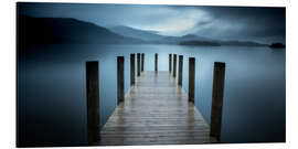 Alubild Pier am Derwent Water