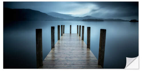 Wall sticker Pier on Derwent Water