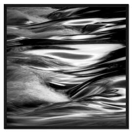 Gerahmter Kunstdruck Wellenspiel auf dem Lake District