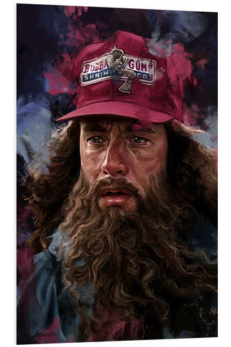 Foam board print Forrest Gump