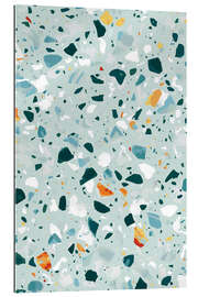 Gallery print Mint Terrazzo