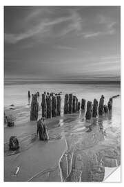 Sisustustarra Groynes on the beach