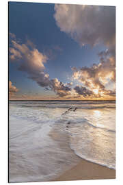 Magnettafel Sonnenuntergang am Meer