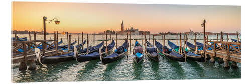 Acrylic print Sunrise in Venice