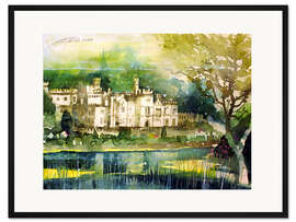 Gerahmter Kunstdruck Kylemore Abbey, Irland