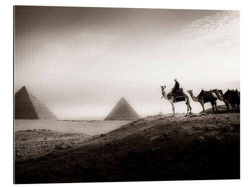 Tableau en plexi-alu Vue sur les pyramides