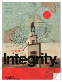 Selvklebende plakat Integrity