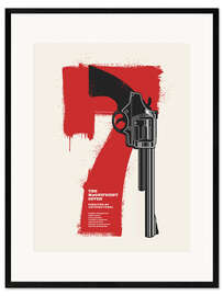 Impresión de arte enmarcada The magnificent seven