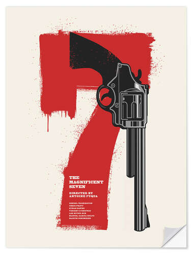 Autocolante decorativo The magnificent seven