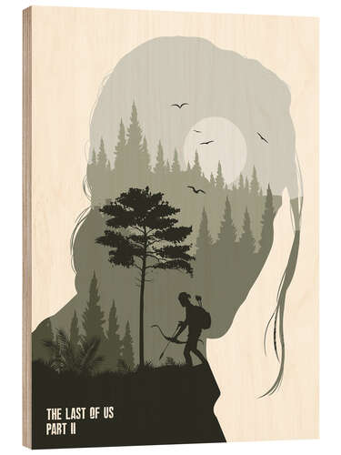 Hout print The last of us