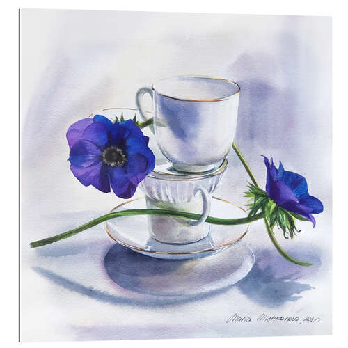 Gallery print Still life with anemones